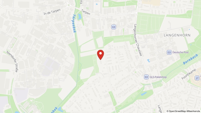 Map showing the locations of this offer