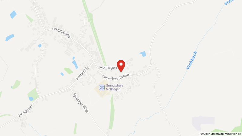 Map showing the locations of this offer