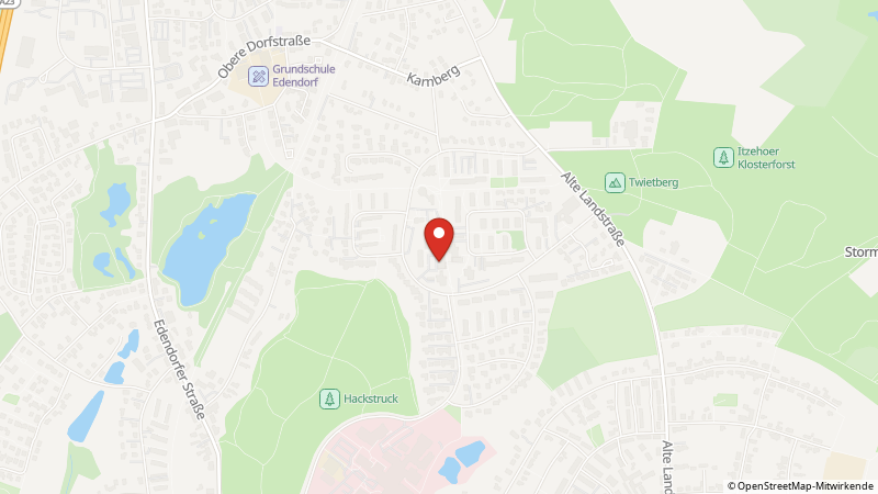 Map showing the locations of this offer