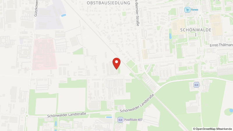 Map showing the locations of this offer