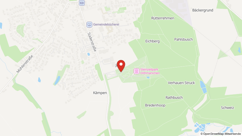 Map showing the locations of this offer