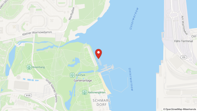 Map showing the locations of this offer