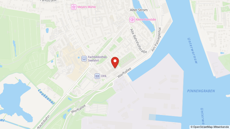 Map showing the locations of this offer