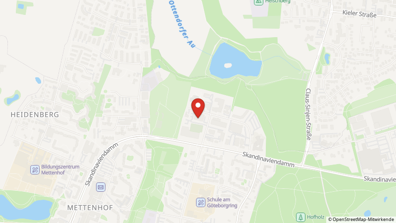 Map showing the locations of this offer