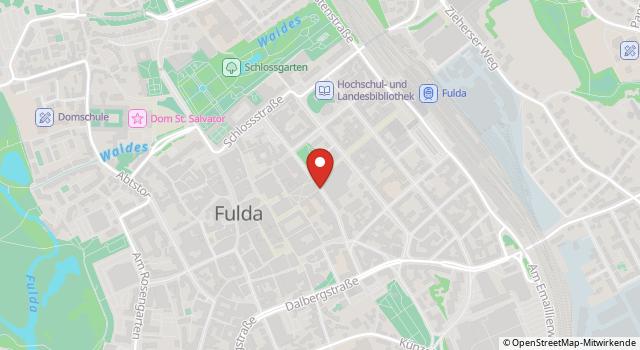Map showing the locations of this offer